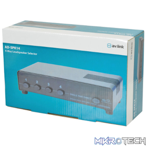 Avlink - Ad-Spk14 Loudspeaker Selector - Image 3