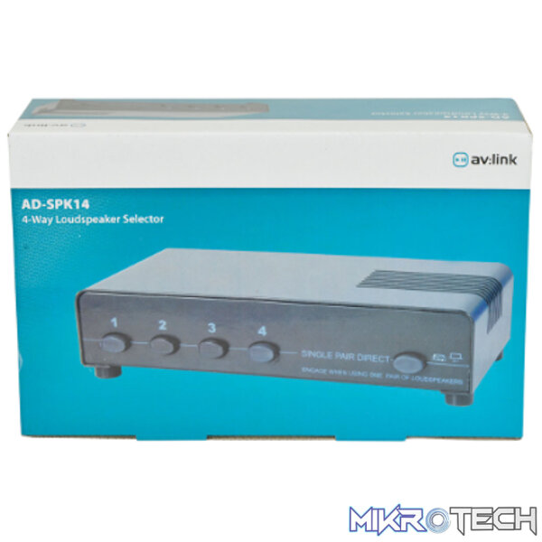 Avlink - Ad-Spk14 Loudspeaker Selector - Image 4