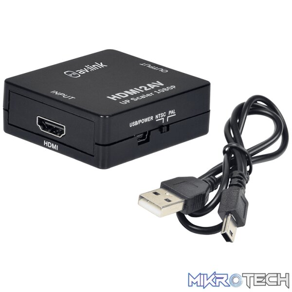 128512AV_1 Avlink - Hdmi To Rca Converter - Image 1