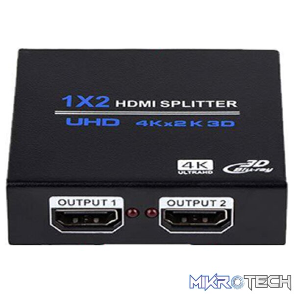 128826TVA_1 Tva - 1 In 2 Out 4K Hdmi Splitter - Image 1