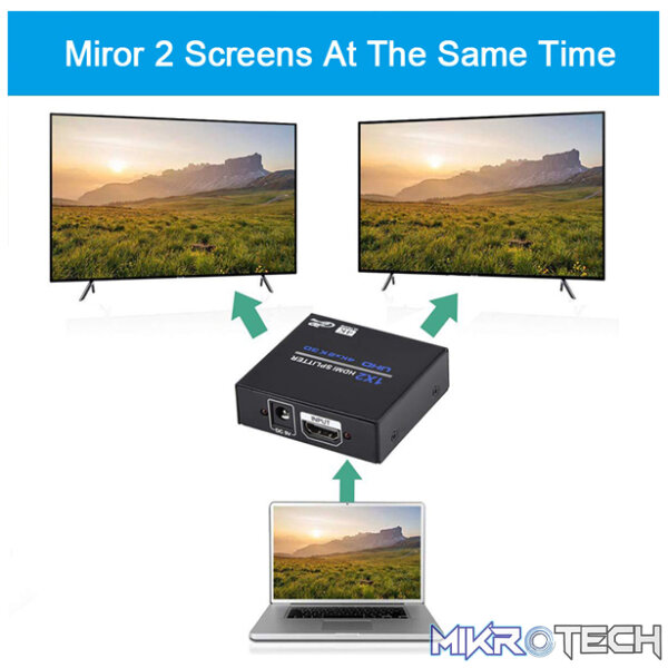 Tva - 1 In 2 Out 4K Hdmi Splitter - Image 5