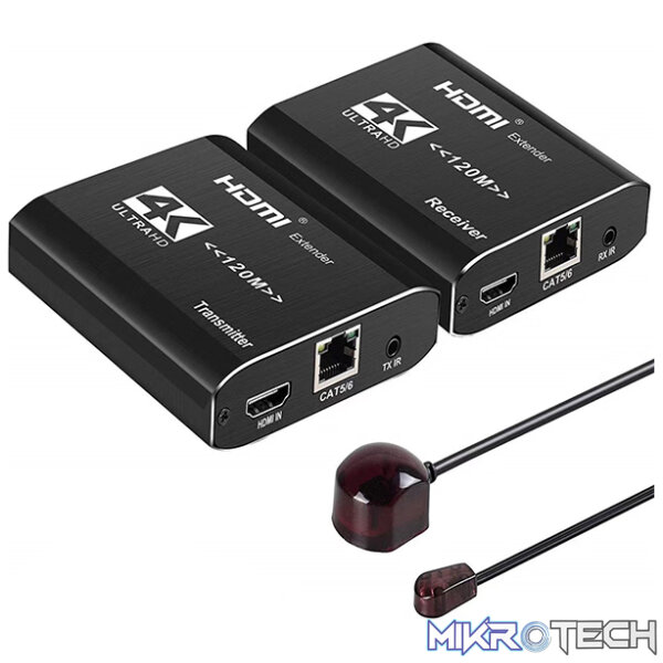 128839TVA_1 Tva - Hdmi Over Cat5/6 Extender 120M With Ir - Image 1