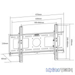 Avlink - Prt600 Tilt Wall Bracket For Lcd/Plasma Screens - Image 6
