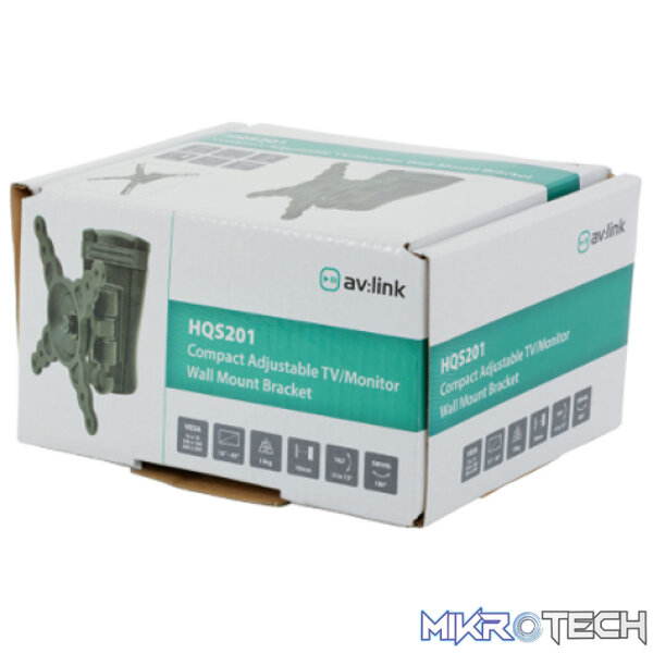 Avlink - Hqs201 Full Motion Tv Wall Mount Bracket - Image 5