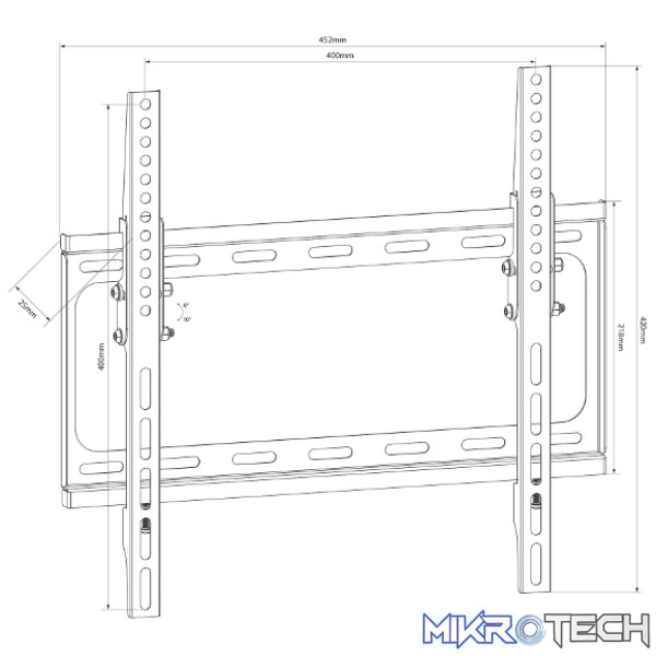 Avlink St401 Tilt Tv Wall Brackets - Image 4