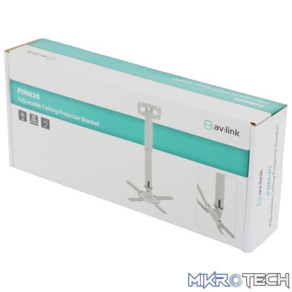 Avlink - Pjm620 Adjustable Ceiling Projector Bracket - Image 4