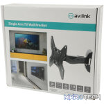 Avlink - Ins201 Full Motion Single Arm Tv Wall Mount Bracket - Image 4