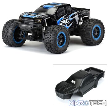 1/5 Pre-Cut 2017 Ford F-150 Raptor Tough-Color Black Body: X-MAXX