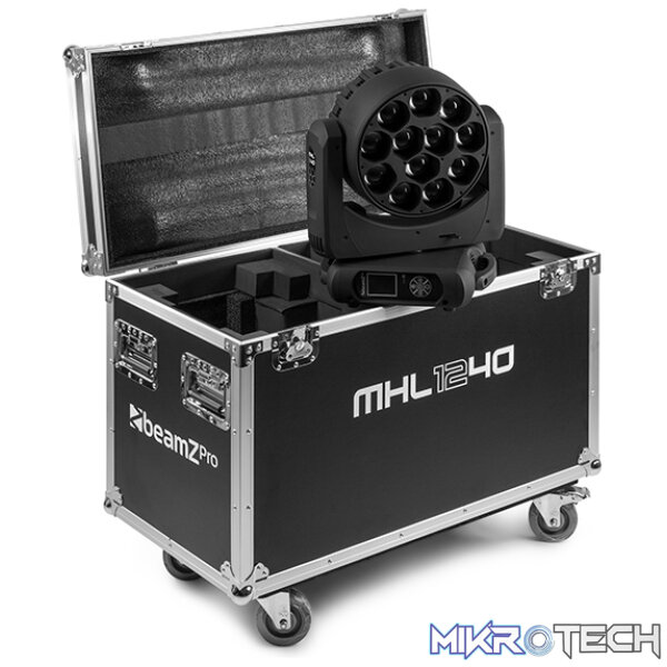 Beamzpro Mhl1240 Led Moving Head Zoom 12X 40W Rgbw [2 In A Flightcase] - Image 10