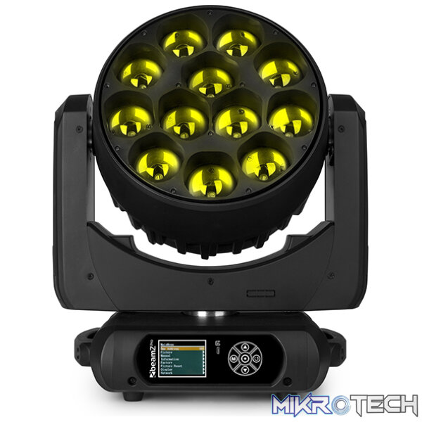Beamzpro Mhl1240 Led Moving Head Zoom 12X 40W Rgbw [2 In A Flightcase] - Image 3