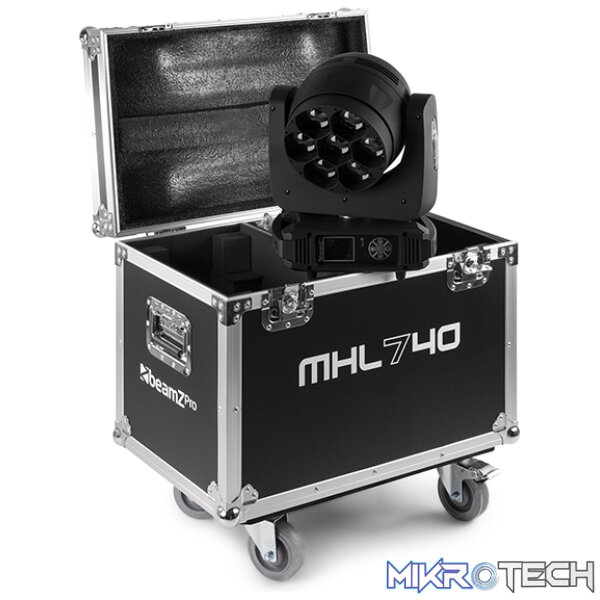 Beamzpro Mhl740 Led Moving Head Zoom 7X 40W Rgbw [2 In A Flightcase] - Image 10