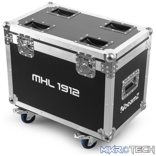 Beamz Mhl1912 Led Moving Head Wash 19X 12W Rgbw [2 In A Flightcase] - Image 12