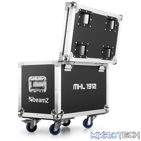 Beamz Mhl1912 Led Moving Head Wash 19X 12W Rgbw [2 In A Flightcase] - Image 13