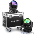 Beamz Mhl1912 Led Moving Head Wash 19X 12W Rgbw [2 In A Flightcase] - Image 3
