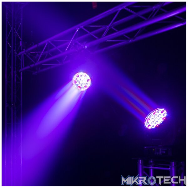 Beamz Mhl1912 Led Moving Head Wash 19X 12W Rgbw - Image 12
