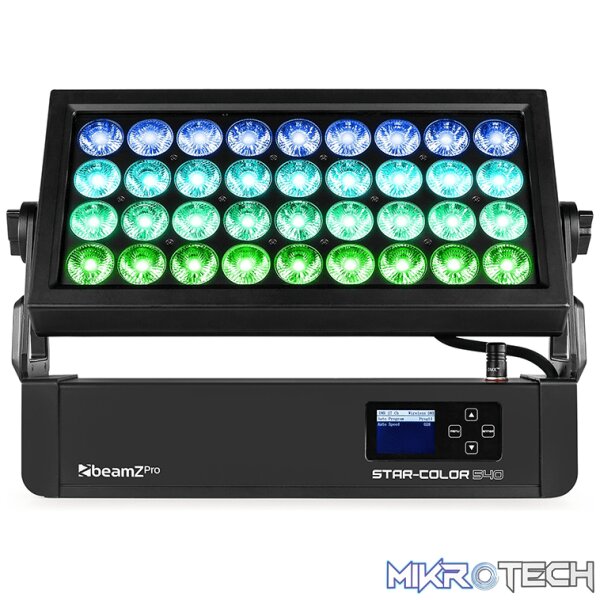Beamzpro Starcolor540 Mkii Led Wash Light Ip65  36X 15W Ip65 Rgbw - Image 4
