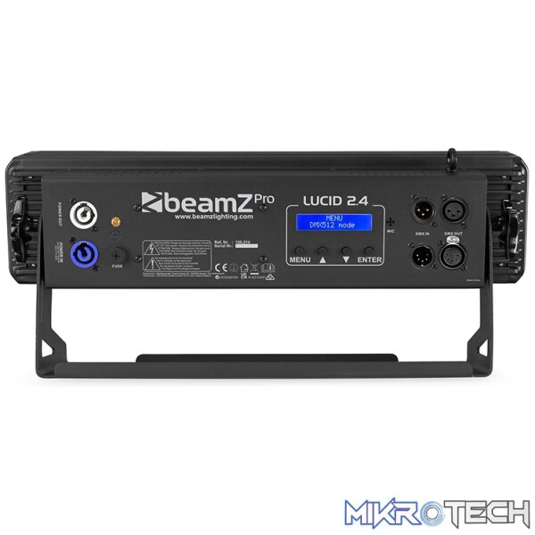 Beamzpro Lucid 2.4 Led Bar Ip20 4X 30W Rgbw - Image 6