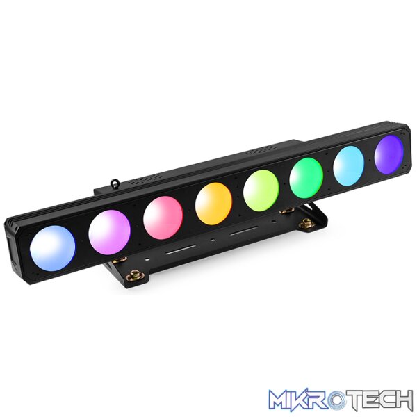 Beamzpro Lucid 2.8 Led Bar Ip20 8X 30W Rgbw - Image 5