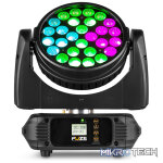 Beamz Fuze2812 Led Moving Head Wash With Zoom 28X 12W Rgbawuv - Image 3