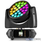 Beamz Fuze2812 Led Moving Head Wash With Zoom 28X 12W Rgbawuv - Image 5