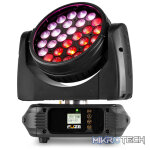 Beamz Fuze2812 Led Moving Head Wash With Zoom 28X 12W Rgbawuv - Image 6
