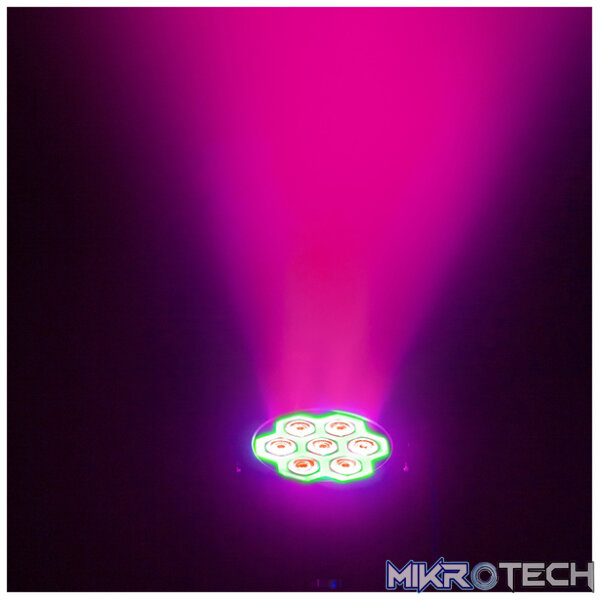 Beamz Fuze712 Led Moving Head Wash With Smd Led Effect 7X 12W Rgbw - Image 9