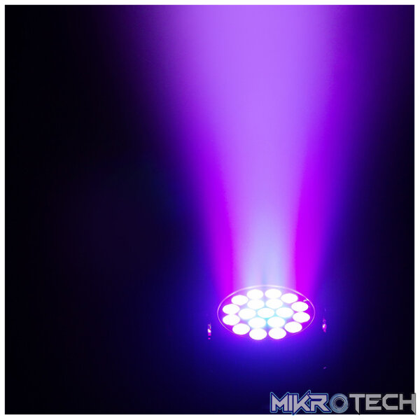 Beamz Fuze1910 Led Moving Head Wash With Ring Control 19X 10W Rgbw - Image 9