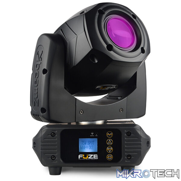 Beamz Fuze75S Led Moving Head Spot 1X 75W - Image 2