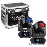 Beamz Fuze75S Led Moving Head Spot 1X 75W [2 In A Flightcase]