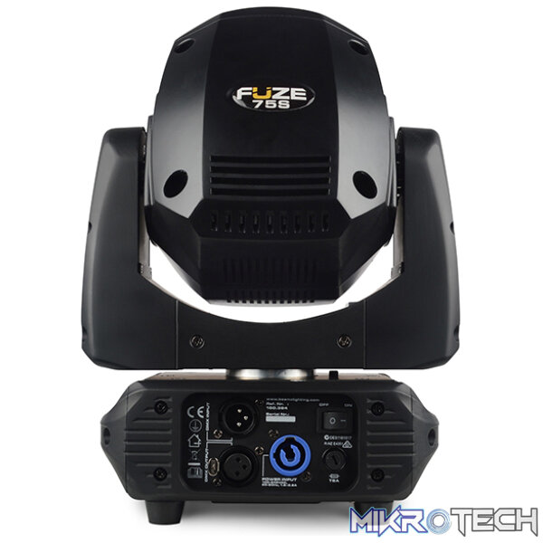 Beamz Fuze75S Led Moving Head Spot 1X 75W [2 In A Flightcase] - Image 6