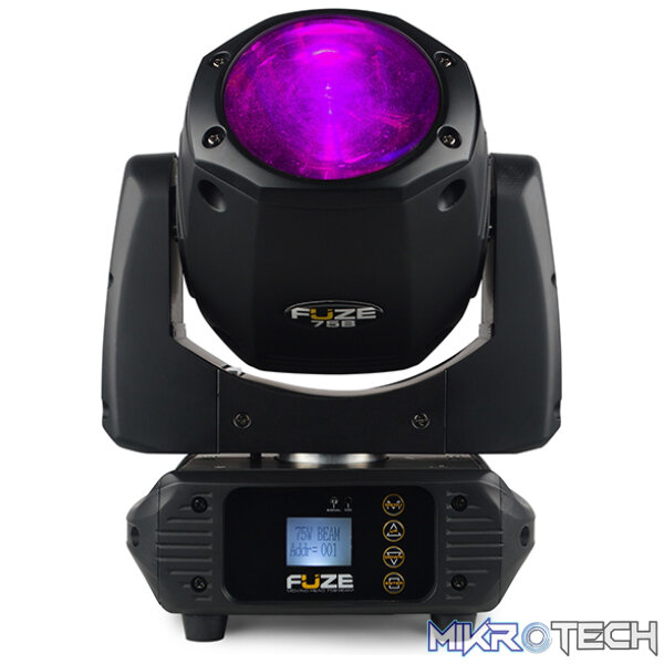 150384B_1 Beamz Fuze75B Led Moving Head Beam 1X 75W - Image 1