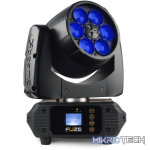 Beamz Fuze610Z Led Moving Head Wash With Zoom 6X 10W Rgbw