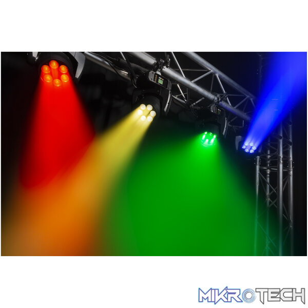 Beamz Fuze610Z Led Moving Head Wash With Zoom 6X 10W Rgbw - Image 10