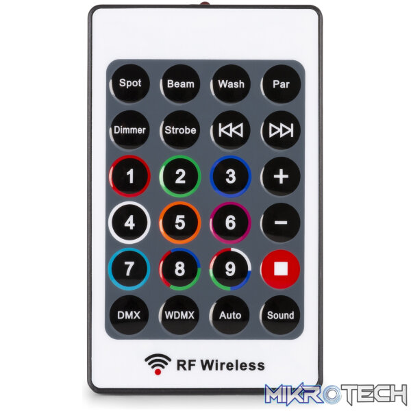 Beamz Fuze610Z Led Moving Head Wash With Zoom 6X 10W Rgbw - Image 4