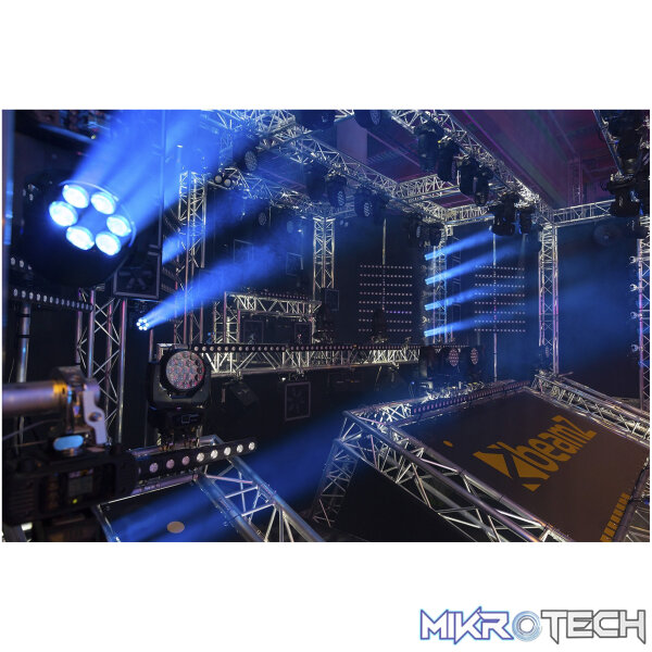 Beamz Fuze610Z Led Moving Head Wash With Zoom 6X 10W Rgbw - Image 6