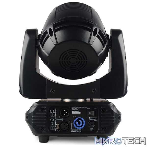 Beamz Fuze610Z Led Moving Head Wash With Zoom 6X 10W Rgbw [2 In A Flightcase] - Image 4