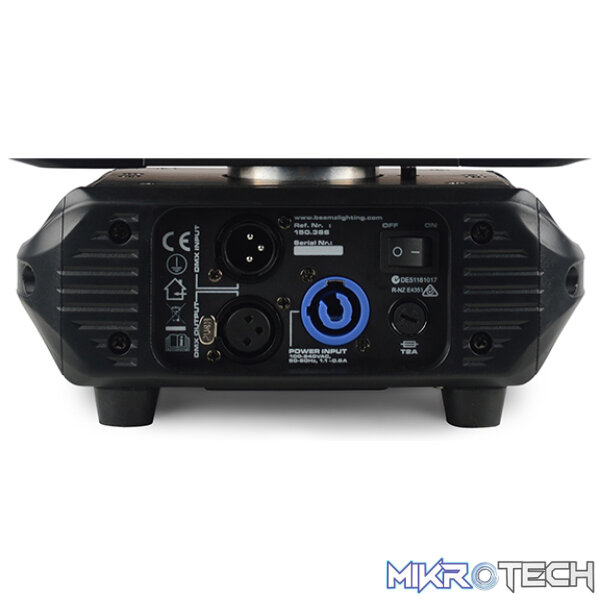 Beamz Fuze610Z Led Moving Head Wash With Zoom 6X 10W Rgbw [2 In A Flightcase] - Image 6