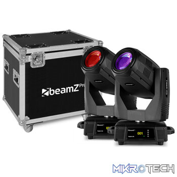 Beamzpro Tiger17R Moving Head Beam-Spot-Wash 350W [2 In A Flightcase]