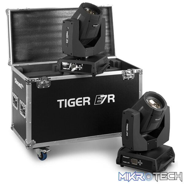 Beamzpro Tiger E7R Mkiii Moving Head Beam 230W [2 In A Flightcase] - Image 2