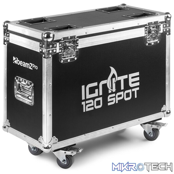 Beamzpro Ignite120 Led Moving Head Spot 1X 120W [2 In A Flightcase] - Image 3