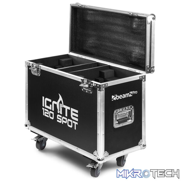 Beamzpro Ignite120 Led Moving Head Spot 1X 120W [2 In A Flightcase] - Image 4