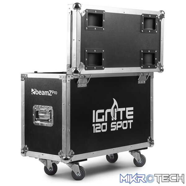 Beamzpro Ignite120 Led Moving Head Spot 1X 120W [2 In A Flightcase] - Image 8
