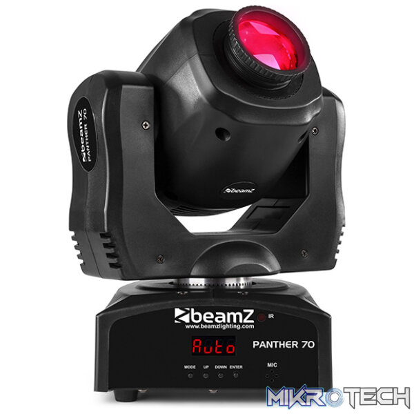 150430B_1 Beamz Panther70 Led Moving Head Spot 1X 70W - Image 1
