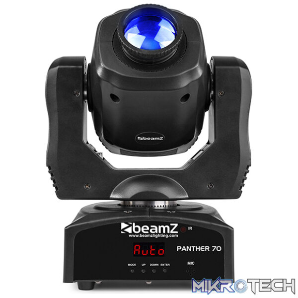 Beamz Panther70 Led Moving Head Spot 1X 70W - Image 3