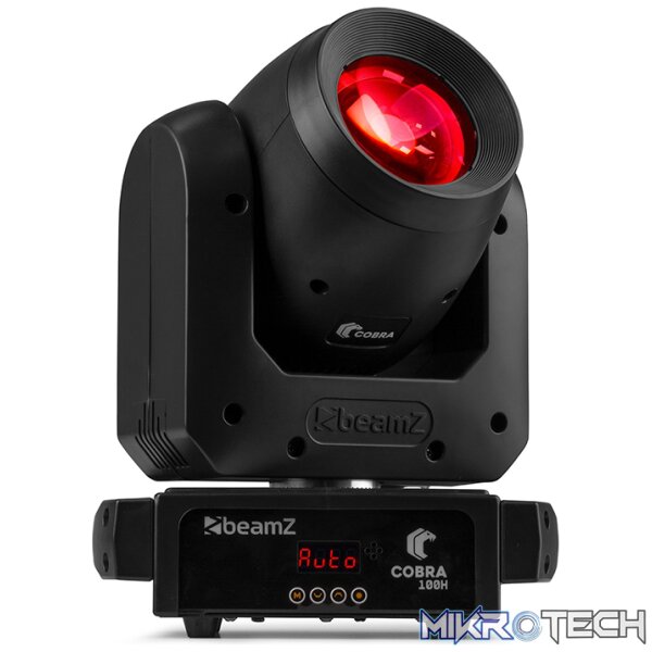 150431B_1 Beamz Cobra100H Led Moving Head Beam 1X 100W With Prism - Image 1