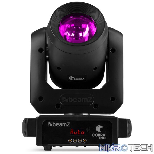 Beamz Cobra100H Led Moving Head Beam 1X 100W With Prism - Image 2