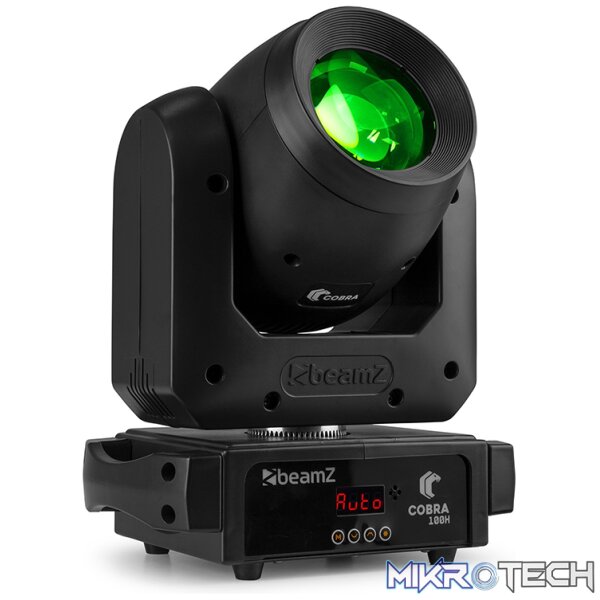 Beamz Cobra100H Led Moving Head Beam 1X 100W With Prism - Image 4