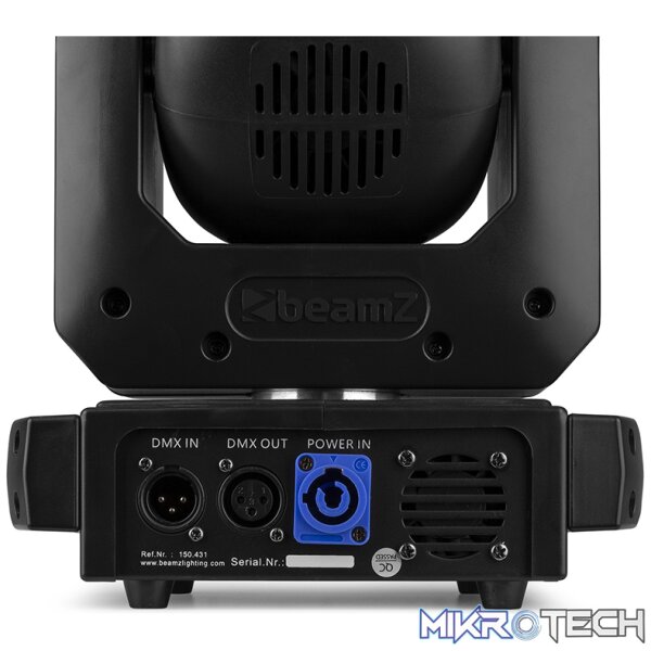 Beamz Cobra100H Led Moving Head Beam 1X 100W With Prism - Image 7