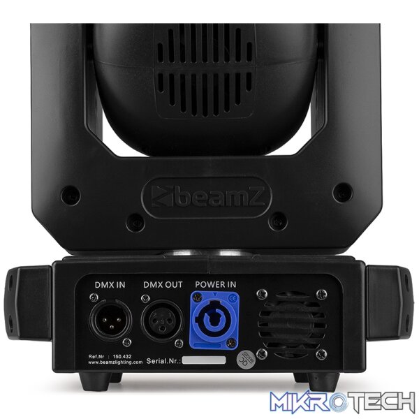 Beamz Cobra100R Led Moving Head Spot 1X 100W With Ring Rgbw - Image 7
