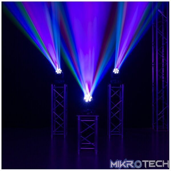 Beamz Cobra160 Led Moving Head Spot 1X 100W With Bee-Eye  6X 10W Rgbw - Image 12